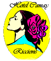 Pensioni Riccione Camay Logo